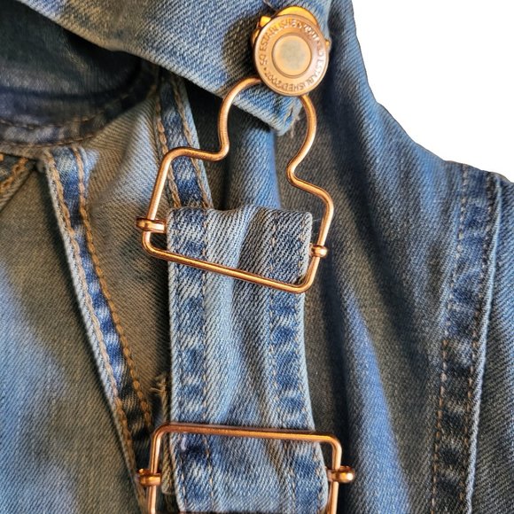 COPY - Kohls SO Girls Jean Overall Size 14, Like New - Picture 7 of 8